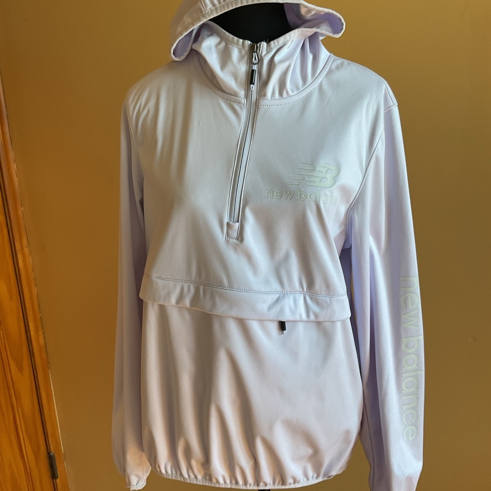 New Balance Lavender Color Half-Zip Hoodie Size S - Picture 1 of 6